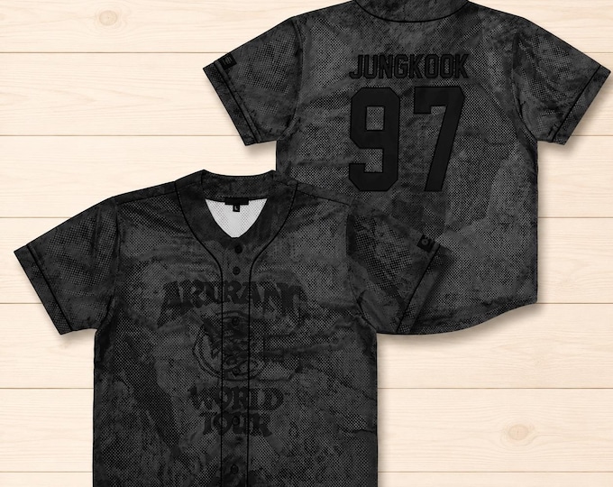 Custom BTS Arirang 2026 World Tour Jersey | Kpop BTS concert merch, Bangtan fan apparel